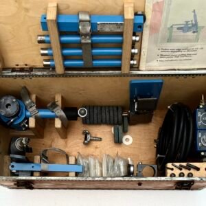 CHRIS MARINE VKS 50 PNEUMATIC WEAR EDGE MILLING MACHINE 20.000RPM 6.9BAR #SWEDEN