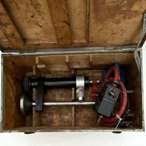 CHRIS MARINE 75/H VALVE SPINDLE GRINDING MACHINE WITH MACHINE ACCESORIES ASSHOWN